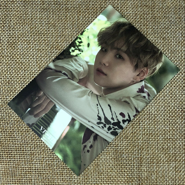 BTS SUGA #1 [VT Cosmetics L'atelier Des Subtils] Official Postcard / New / Gift