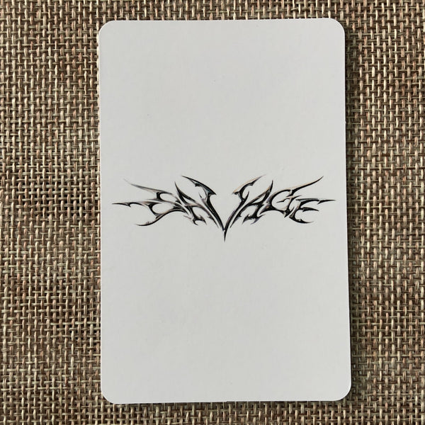 AESPA WINTER [ SAVAGE ] Official AR Photocard, P.O.S Ver / New / Gift