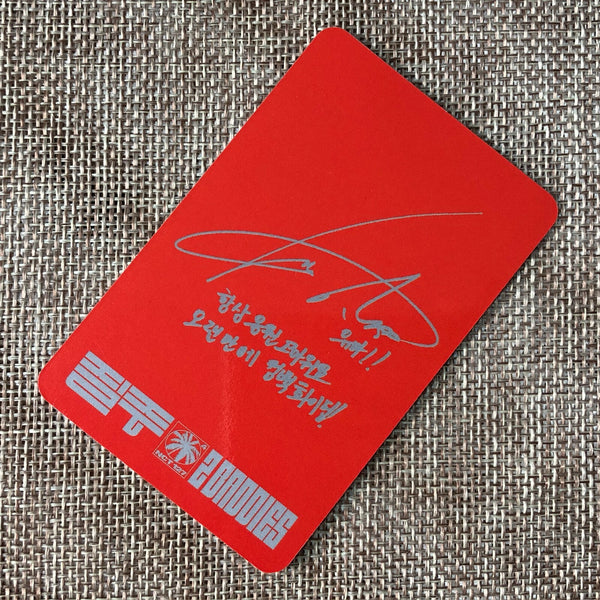 NCT 127 YUTA [ BADDIES ] Official Photocard, 2 Baddies Ver / New / Gift