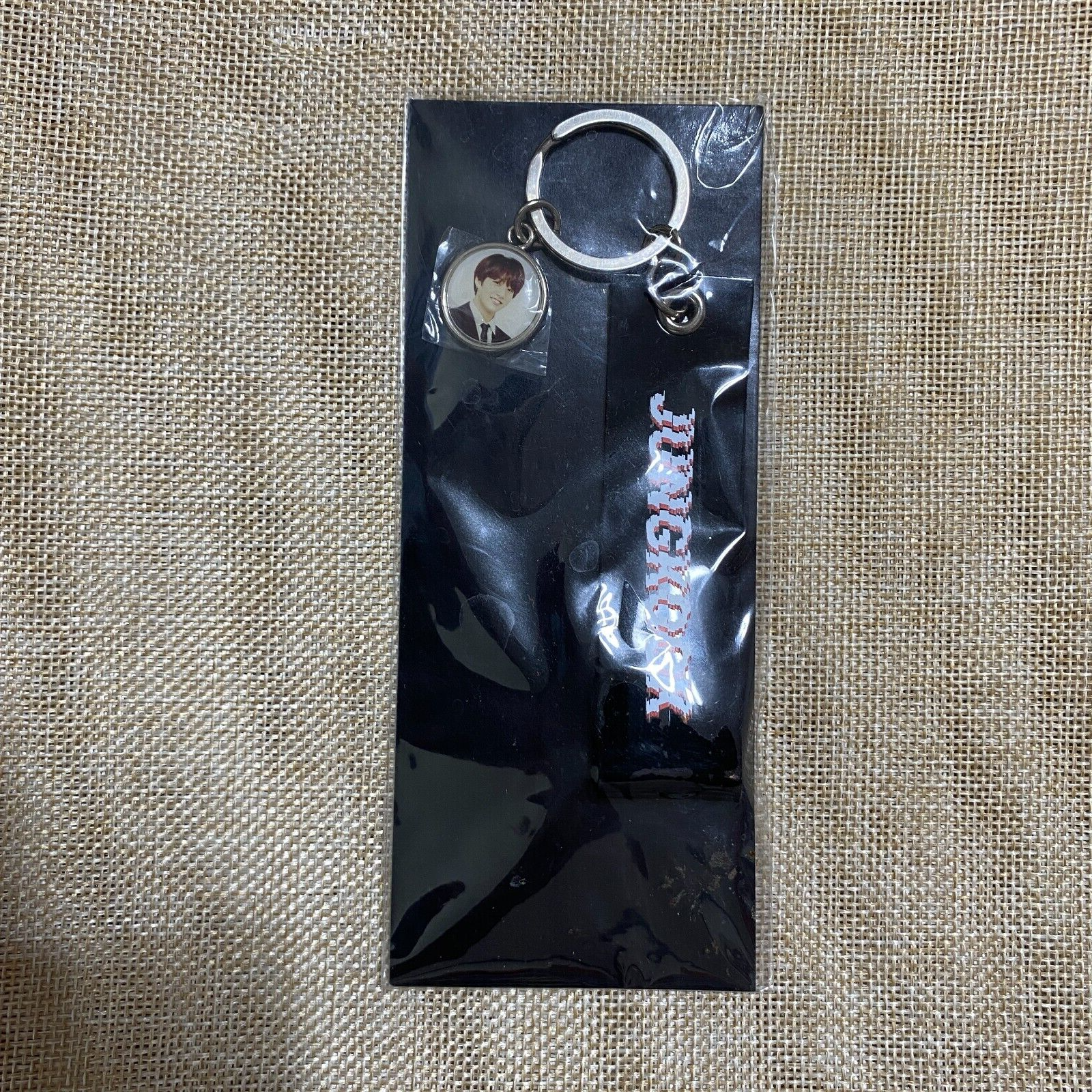 BTS JUNGKOOK [2018 Festa] Official Strap Key Ring Photo Keyring / New, Rare /+G