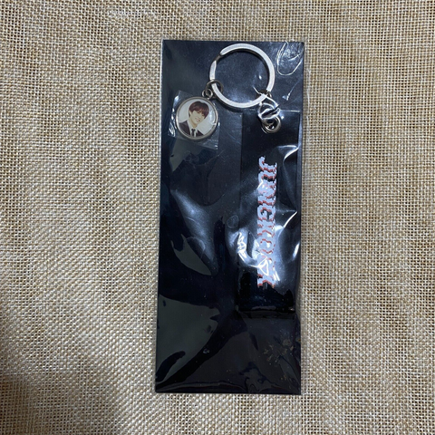 BTS JUNGKOOK [2018 Festa] Official Strap Key Ring Photo Keyring / New, Rare /+G