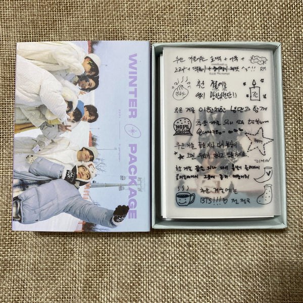 BTS [ Winter Package 2021 Mini Photo Box ] Photocard / New, Rare / Gift