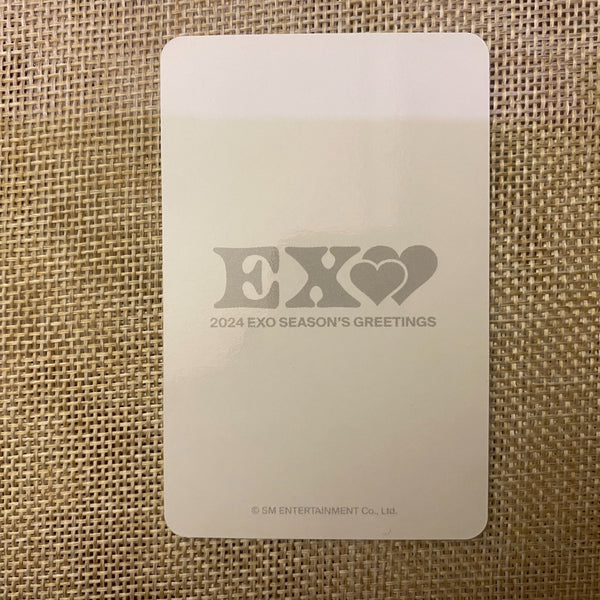 EXO BAEKHYUN #2 [2024 Season's Greeting] Official Photocard, POB / New, Rare /+G