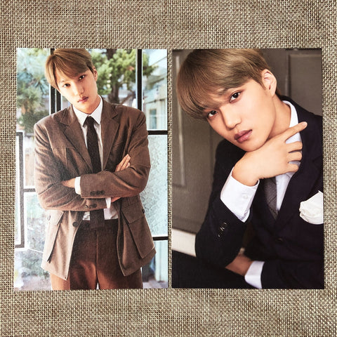 EXO KAI [ 2020 Season's Greetings ] Official Limited Postcard Set / New / Gift