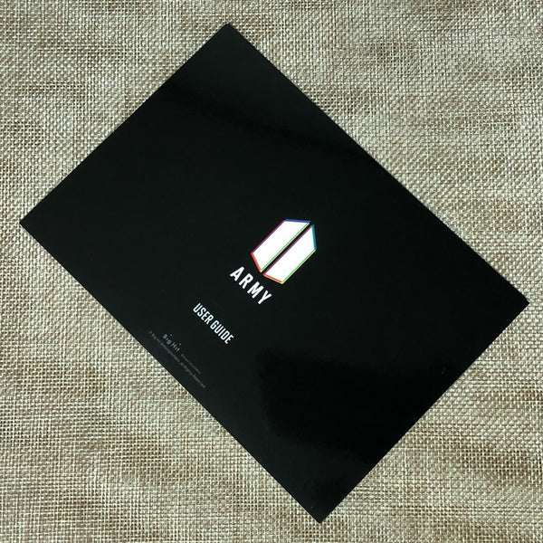 BTS [Fanclub ARMY 6th Membership Kit] Official User Guide Postcard / New / Gift