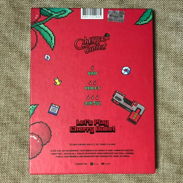 CHERRY BULLET HAND SIGNED [ Let's Play ] Promo Album Autographed / NO PC