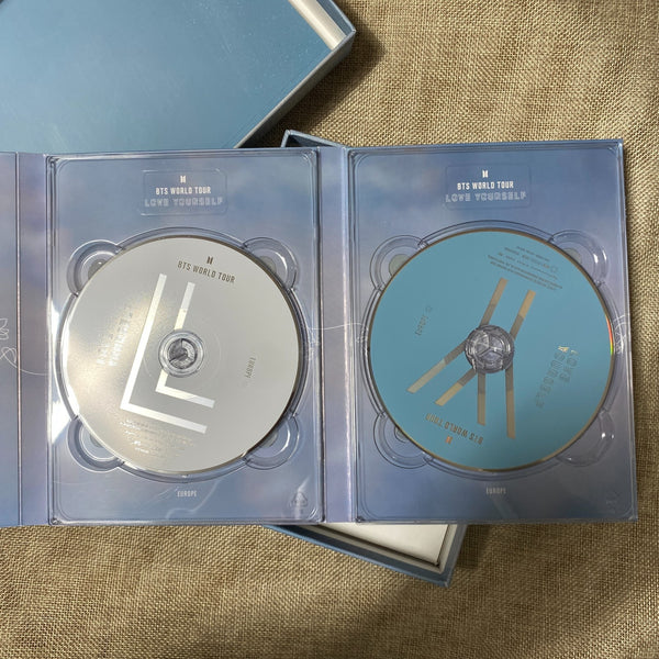 BTS [Love Yourself Europe] Official DVD / Photobook + 2 DVD, No PC / New / Gift