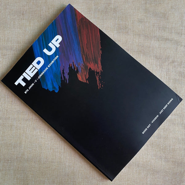 BTS JIMIN V JK [TIED UP Exhibition] Photobook, 112 pg 21x29 cm / New, Rare /+G