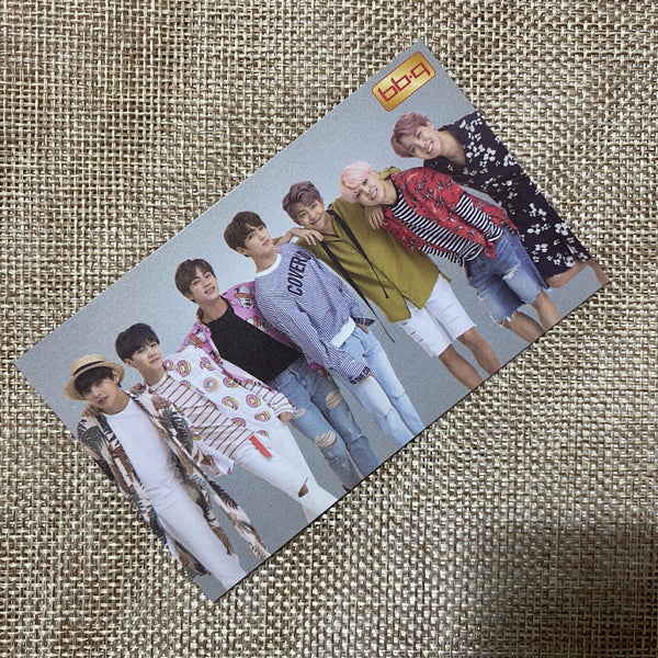 BTS GROUP #5 [ BBQ ] Official Photocard / New, Rare / Gift
