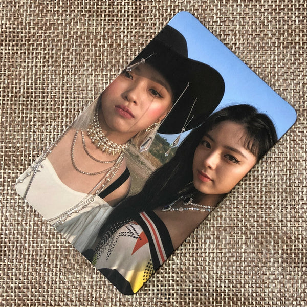 ITZY RYUJIN YUNA [ NOT SHY ] Official Photocard, 3rd Mini Album / New / Gift