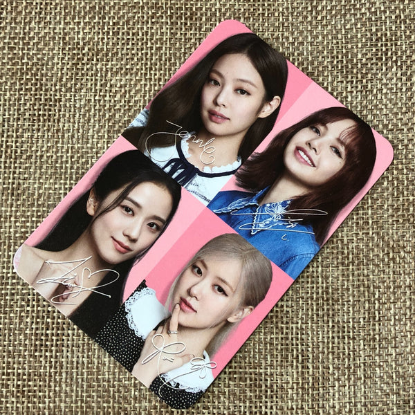 BLACKPINK GROUP #2 [ OREO X BLACKPINK ] Official Limited Photocard / New / Gift