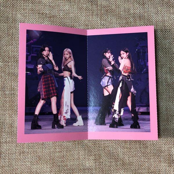 BLACKPINK GROUP [ THE SHOW DVD ] Official Accordion Book / New / Gift
