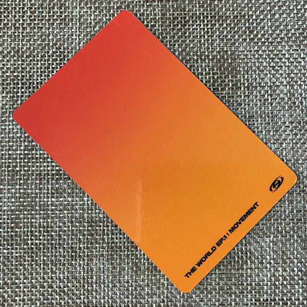 ATEEZ SAN [ THE WORLD EP.1 : MOVEMENT ] Official Photocard, Z Ver. / New / Gift