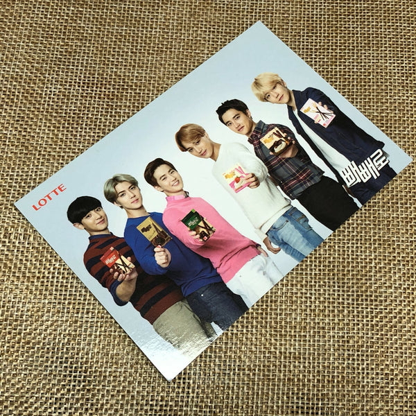 EXO GROUP #6 [ Lotte Pepero Day ] Official Photocard, EXO-K / New, Rare / Gift