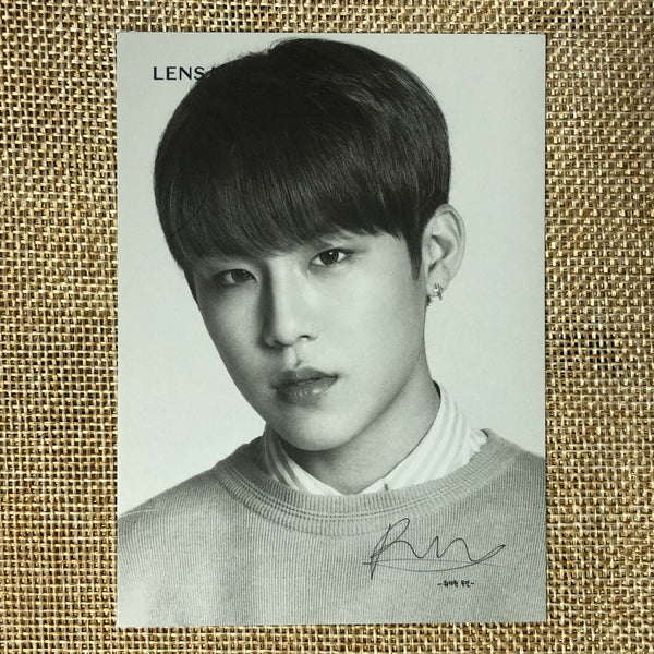 WANNA ONE PARK WOOJIN #1 [ Lens Nine ] Official Photocard / New, Rare / Gift