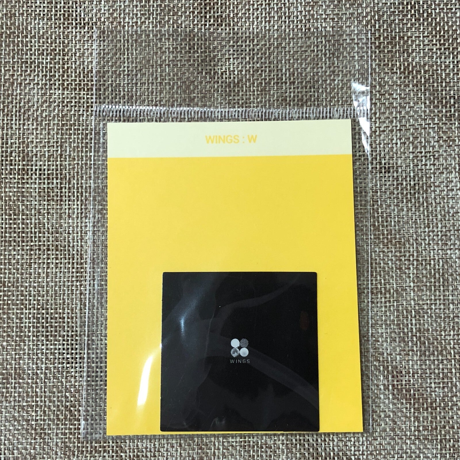 BTS [Oh, always] Official Wings : W Album Cover Sticker, 2018 Exhibition / Gift