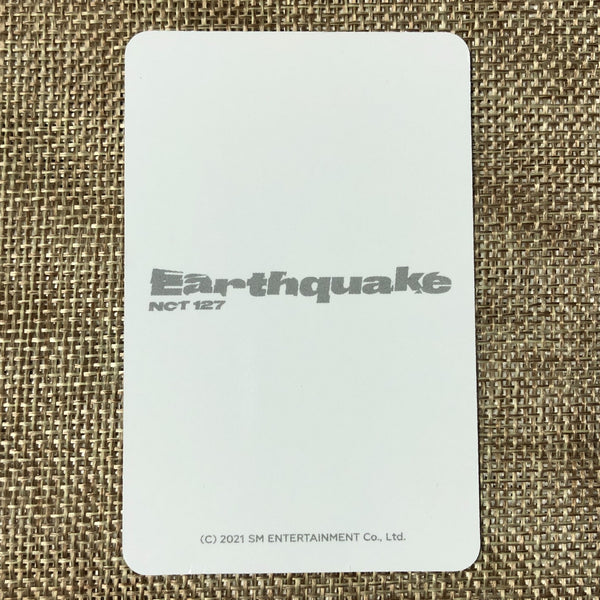 NCT 127 TAEIL #2 [ Earthquake Photopack ] Official Photocard / New / Gift