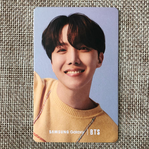 BTS J-HOPE [ Samsung Galaxy JAPAN Limited ] Official Photocard / New / Gift