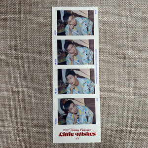 BTS RM [ 2021 Holiday Little Wishes ] Official 4 cut photocard /New, Rare/Gift
