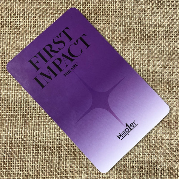 KEP1ER HIKARU [ FIRST IMPACT ] Official Photocard, Connect 1 Ver. / New / Gift