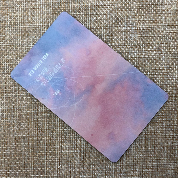 BTS SUGA [Love Yourself World Tour Seoul DVD] Official Photocard New, Rare/ Gift