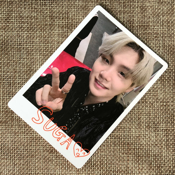 BTS SUGA [PTD PERMISSION TO DANCE ON STAGE] Official Special Ver. Photocard /+G