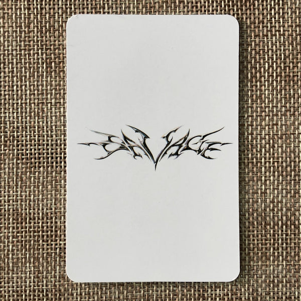 AESPA KARINA [ SAVAGE ] Official AR Photocard, P.O.S Ver / New / Gift