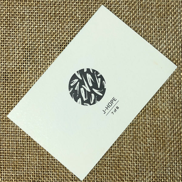 BTS J-HOPE 7/8 [The Wings Tour Final Concert] Official Mini Photocard / Gift