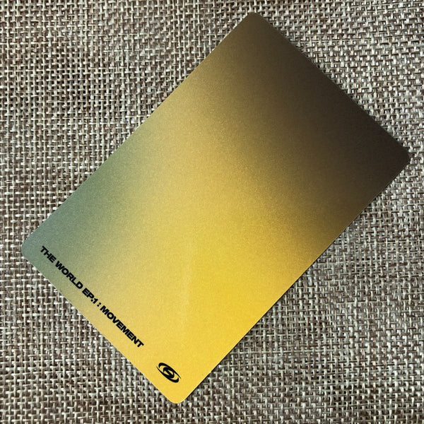 ATEEZ YUNHO [THE WORLD EP.1 : MOVEMENT] Official Photocard, Diary Ver / Gift