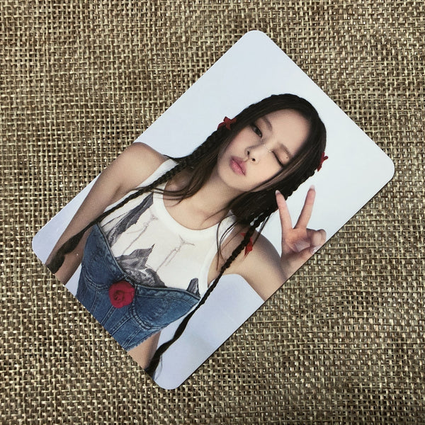 BLACKPINK JENNIE #2 [Born Pink MD Pop-Up Store Deco Kit] Official Photocard/Gift