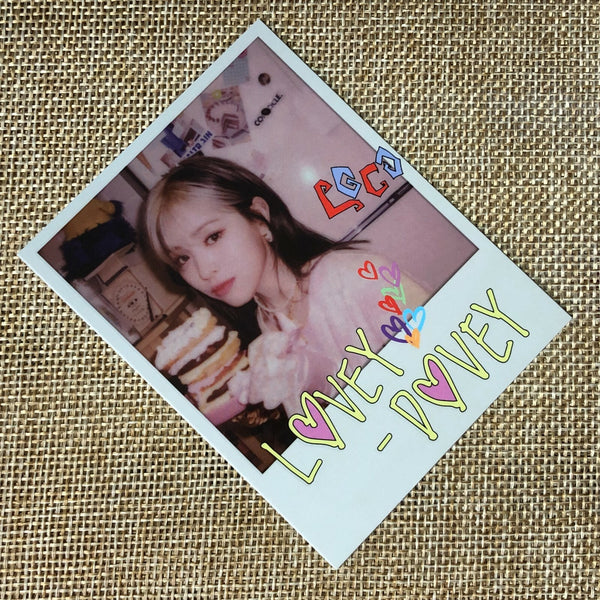 ITZY RYUJIN #2 [CRAZY IN LOVE] Official Polaroid Photocard, 1st Album / Gift
