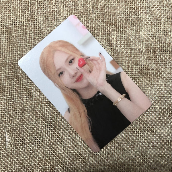 BLACKPINK ROSE #2 [ THE GAME Photocard Collection ] Valentine's Ed / New/GFT