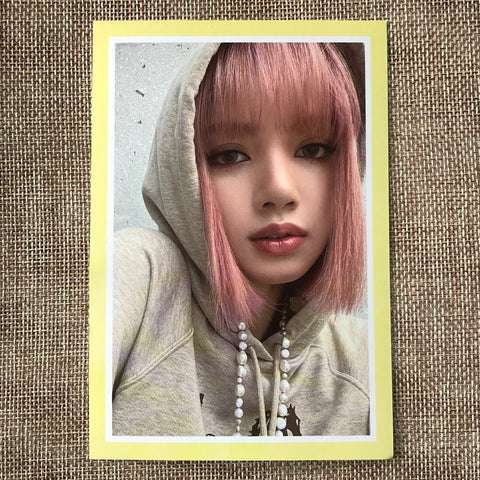 BLACKPINK LISA [Global Official Fanclub BLINK Early Bird] Postcard / New / Gift