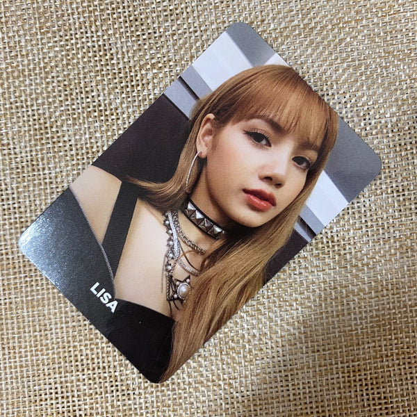 BLACKPINK LISA #4 [ SQUARE UP ] Official Photocard, 1st Mini Album / New / Gift