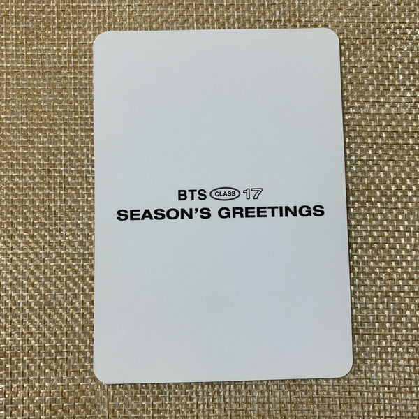 BTS JIN [ 2017 Season's Greetings Official Photocard ] DVD / NEW, RARE / +GIFT