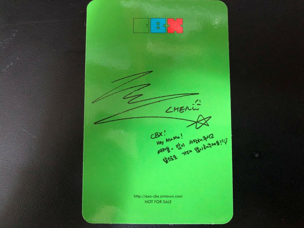 EXO CHEN #1 [ CBX HEY MAMA Official Photocard ] 1st Mini Album / NEW / +Gift