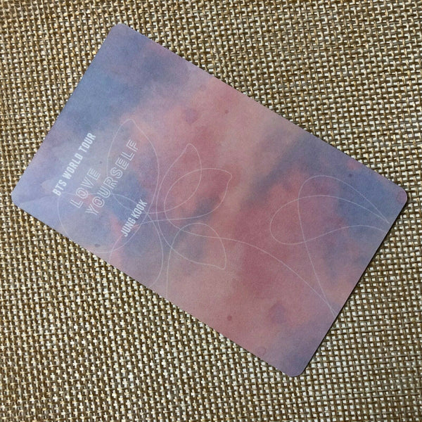 BTS JUNGKOOK [ Love Yourself World Tour Seoul DVD Official Photocard ] /NEW/+GFT