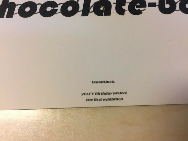 BTS V Taehyung [ Chocolate Box Lenticular Photocard ] First Exhibition /NEW/ +G