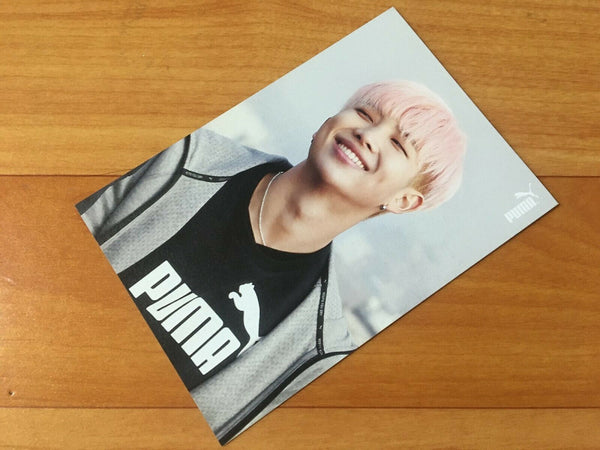 BTS RAP MONSTER [ PUMA Blaze Time Official Photocard Post card ] Photo /NEW/+GFT