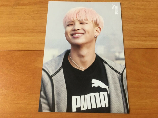 BTS RAP MONSTER [ PUMA Blaze Time Official Photocard Post card ] Photo /NEW/+GFT