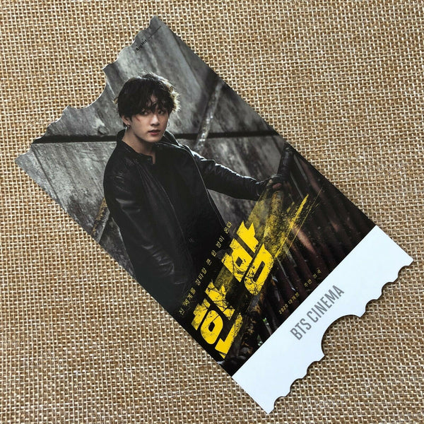 BTS JUNGKOOK [ ARMY ZIP Fanclub KIT Cinema Official Photocard ] / New,Rare /+GFT