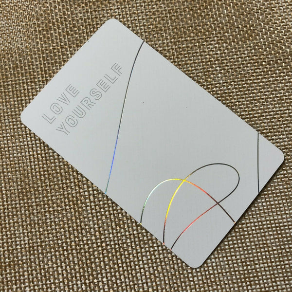 BTS JIMIN [ Love Yourself HER Official Photocard HER L ver] / NEW /+Shop Gift