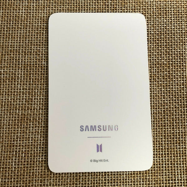 BTS SUGA [ Samsung Galaxy S20+ Official Photocard ] Limited / New, Rare / +Gift