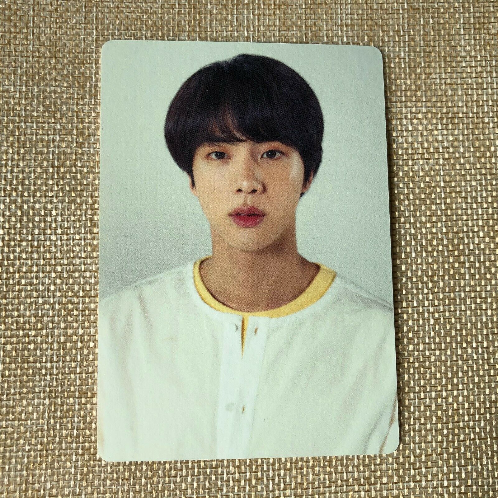 BTS JIN 8/8 [ Love Yourself World Tour Official Mini Photocard ] New /+Gift