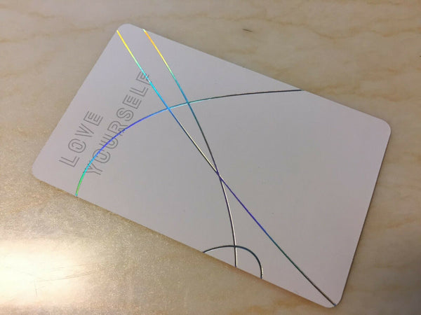 BTS JIMIN [ Love Yourself HER Official Photocard HER V ver] / NEW /+Shop Gift