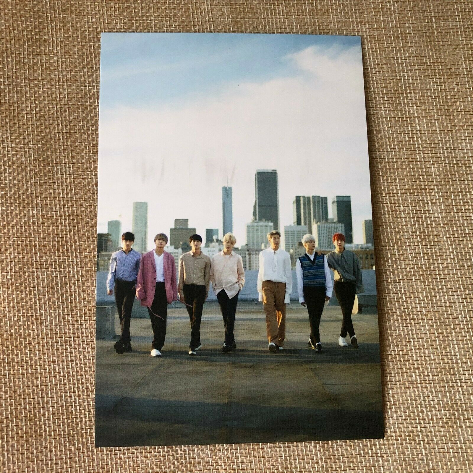 BTS  GROUP #3  [ Dispatch Magazine Dicon Official Postcard Photocard ] N /+G
