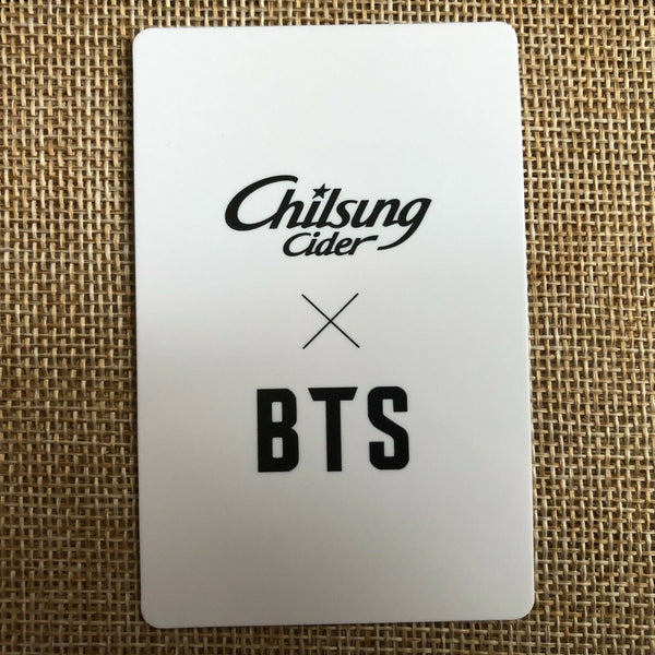 BTS V Taehyung [ Chilsung Cider Official Photocard ] / New, Rare / +Shop Gift