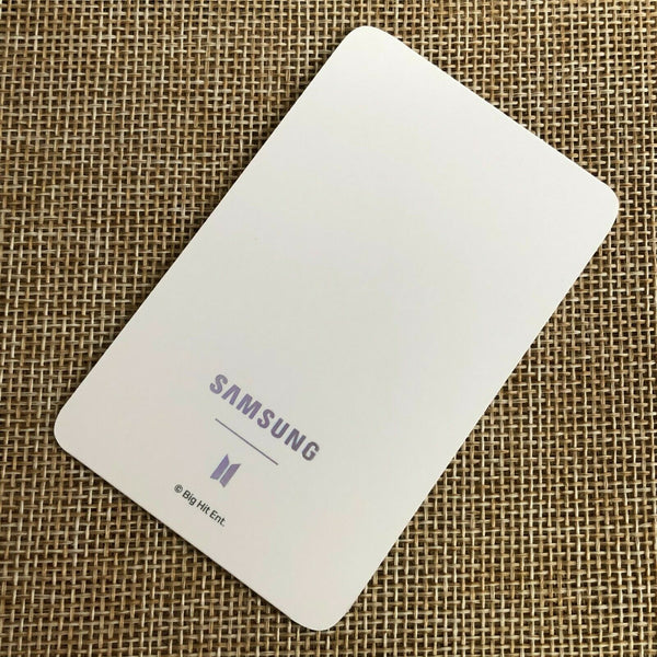BTS SUGA [ Samsung Galaxy S20+ Official Photocard ] Limited / New, Rare / +Gift