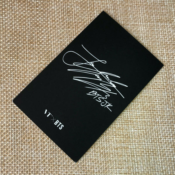 BTS JUNGKOOK  #2 [ VT Think Your Teeth Official Photocard Black, White ] NEW /+G