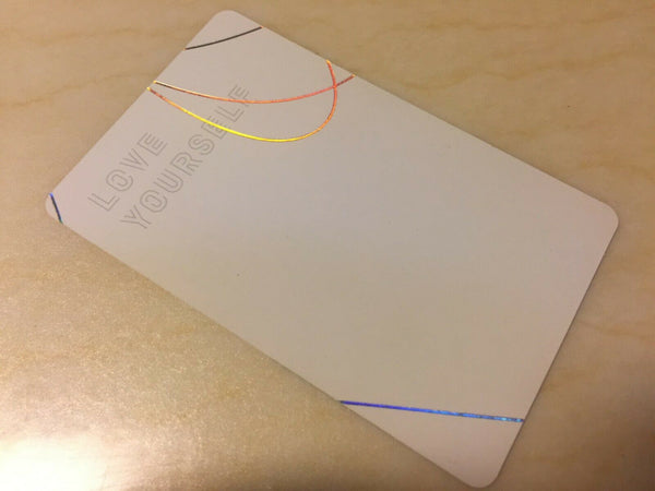 BTS RAP MONSTER [ Love Yourself HER Official Photocard HER V ver ] / NEW /+Gift